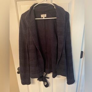 Lou & Grey Navy and Black women’s Teddy Jacket size S